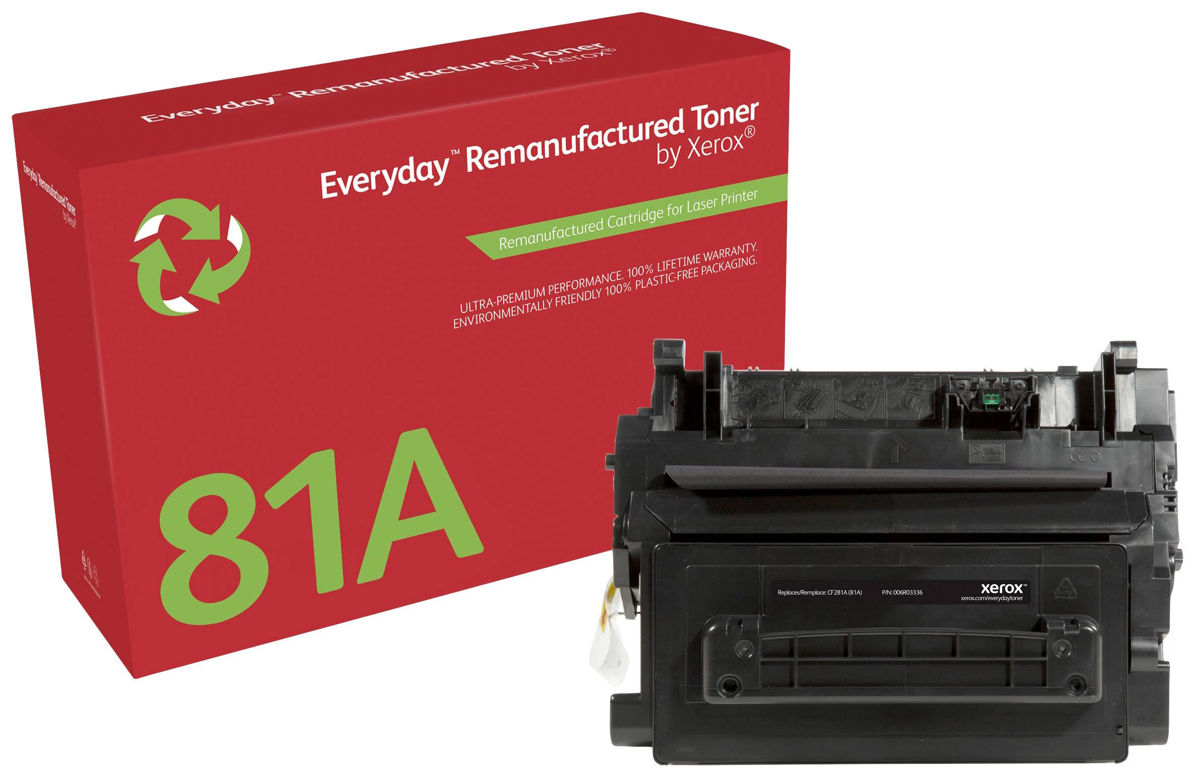 Xerox Toner vervangt HP, Troy HP 81A (CF281A) Compatibel Zwart 10500 bladzijden Everyday™ Remanufactured 006 R 03336