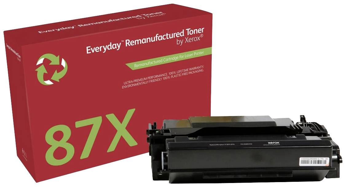 Xerox Toner vervangt HP HP 87X (CF287X) Compatibel Zwart 18000 bladzijden Everyday™ Remanufactured 006R03550