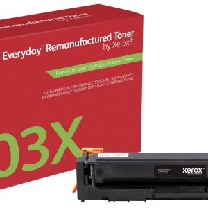 Xerox Toner vervangt HP HP 203X (CF540X) Compatibel Zwart 3200 bladzijden Everyday™ Remanufactured 006R03620 Xerox Toner vervangt HP HP 203X (CF540X) Compatibel Zwart 3200 bladzijden Everyday™ Remanufactured 006R03620