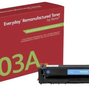 Xerox Toner vervangt HP HP 203A (CF541A) Compatibel Cyaan 1300 bladzijden Everyday™ Remanufactured 006 R 03614 Xerox Toner vervangt HP HP 203A (CF541A) Compatibel Cyaan 1300 bladzijden Everyday™ Remanufactured 006 R 03614