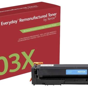 Xerox Toner vervangt HP HP 203X (CF541X) Compatibel Cyaan 2500 bladzijden Everyday™ Remanufactured 006 R 03621 Xerox Toner vervangt HP HP 203X (CF541X) Compatibel Cyaan 2500 bladzijden Everyday™ Remanufactured 006 R 03621