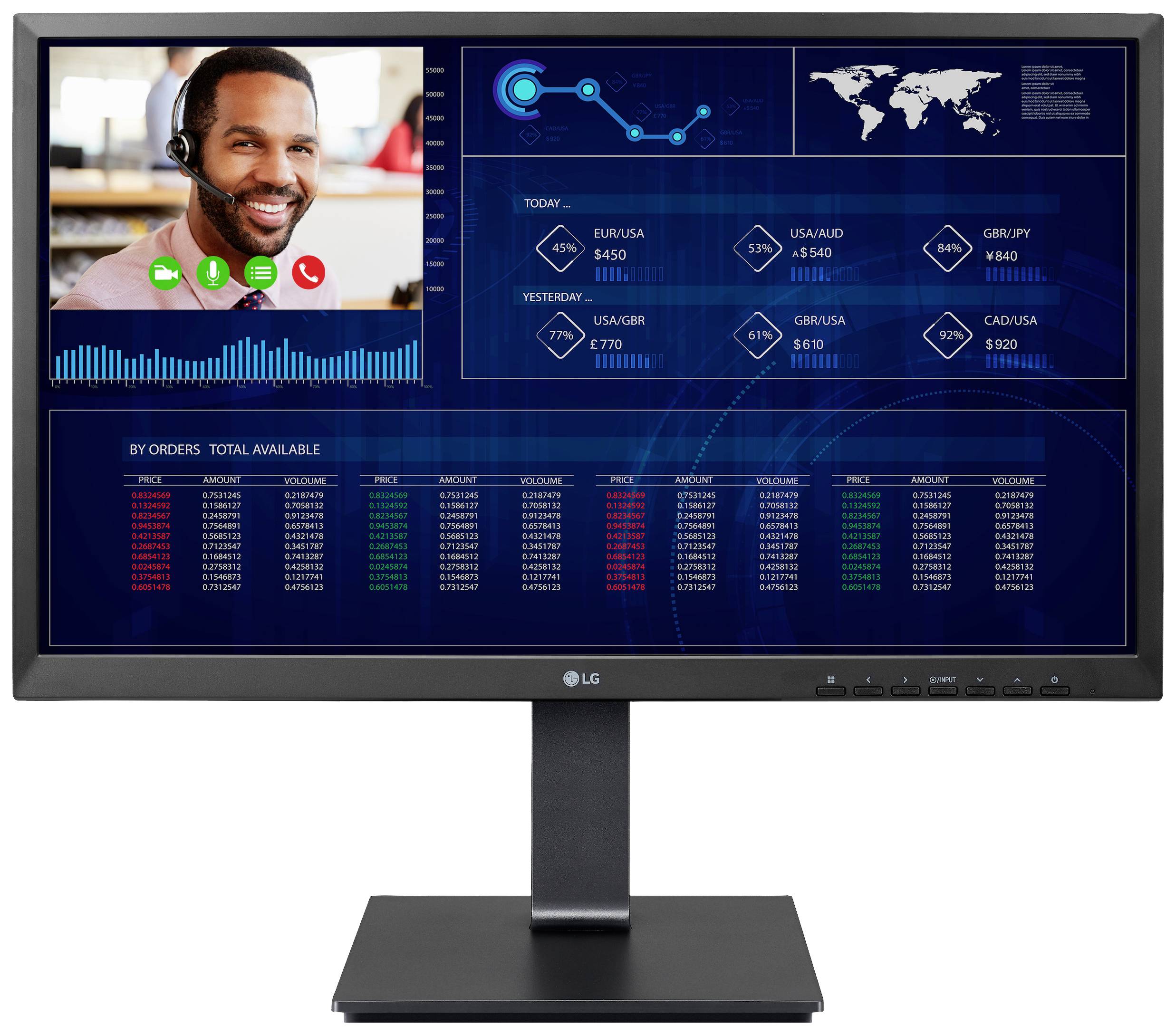 LG Electronics All-in-One Thin Client 24CQ651I-6P.AEU 60.5 cm (23.8 inch) Full HD Intel® Pentium® N6005 3.3 GHz 8 GB RAM