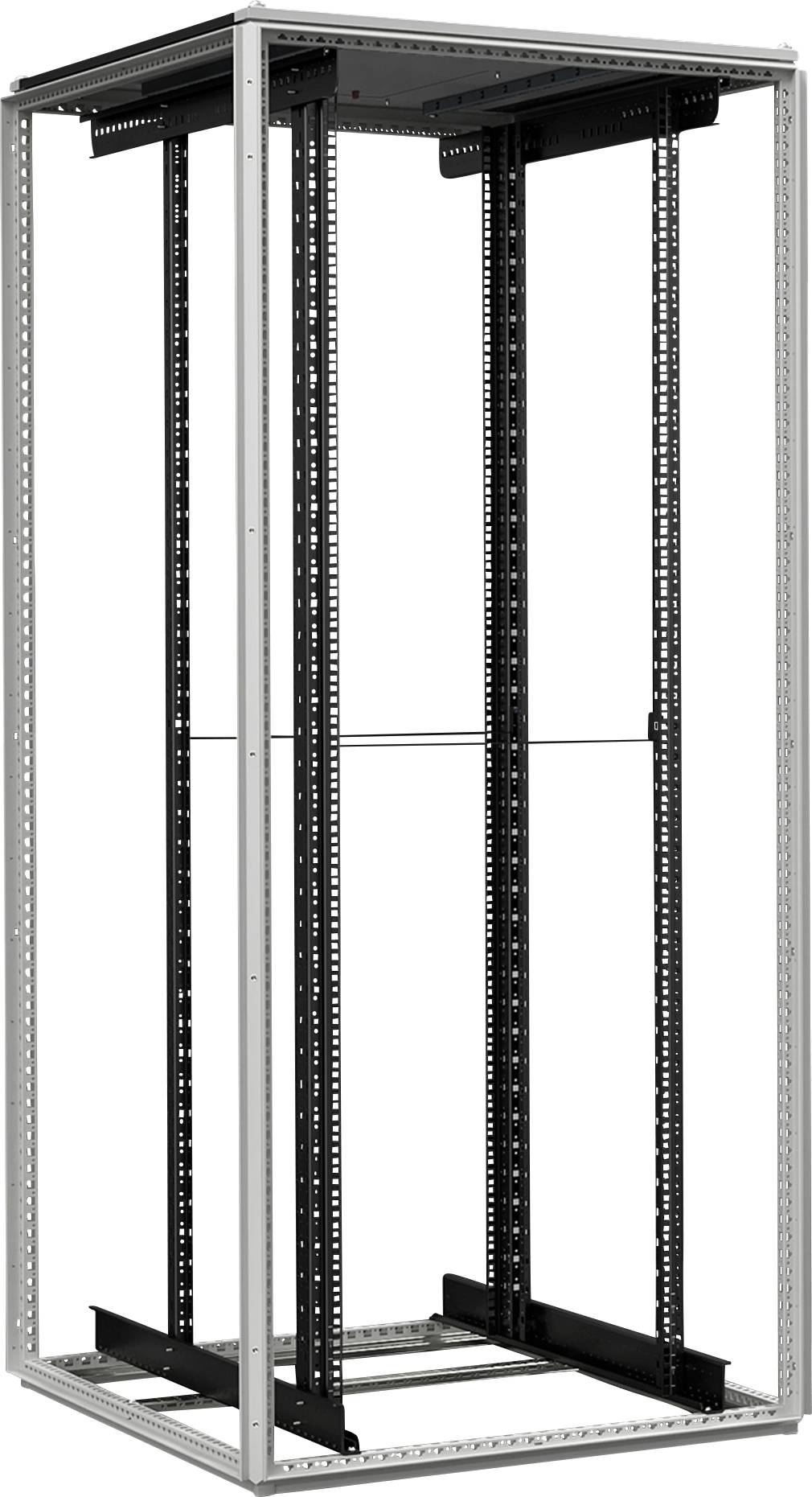 Rittal 1182097 Rails voor patchkast (b x h x d) 800 x 2000 x 1200 mm 42 HE Grijs
