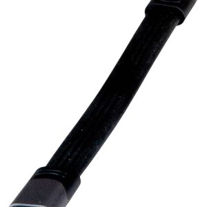 ROLINE USB4 Gen3x2 kabel, C-C, M/M, 8K UHD-2, 40Gbit/s, 100W, extra plat, zwart, 15 cm