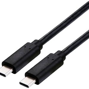 ROLINE USB4 Gen3x2 Kabel, C-C, M/M, 8K UHD-2, 40Gbit/s, 240W, zwart, 1 m