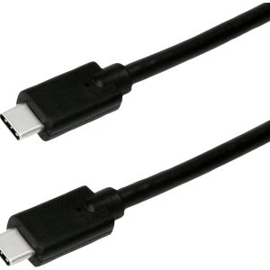 ROLINE GREEN USB 3.2 Gen 2×2 kabel, C-C, M/M, 4K UHD-1, 20Gbit/s, Emark, 100W, zwart, 2 m