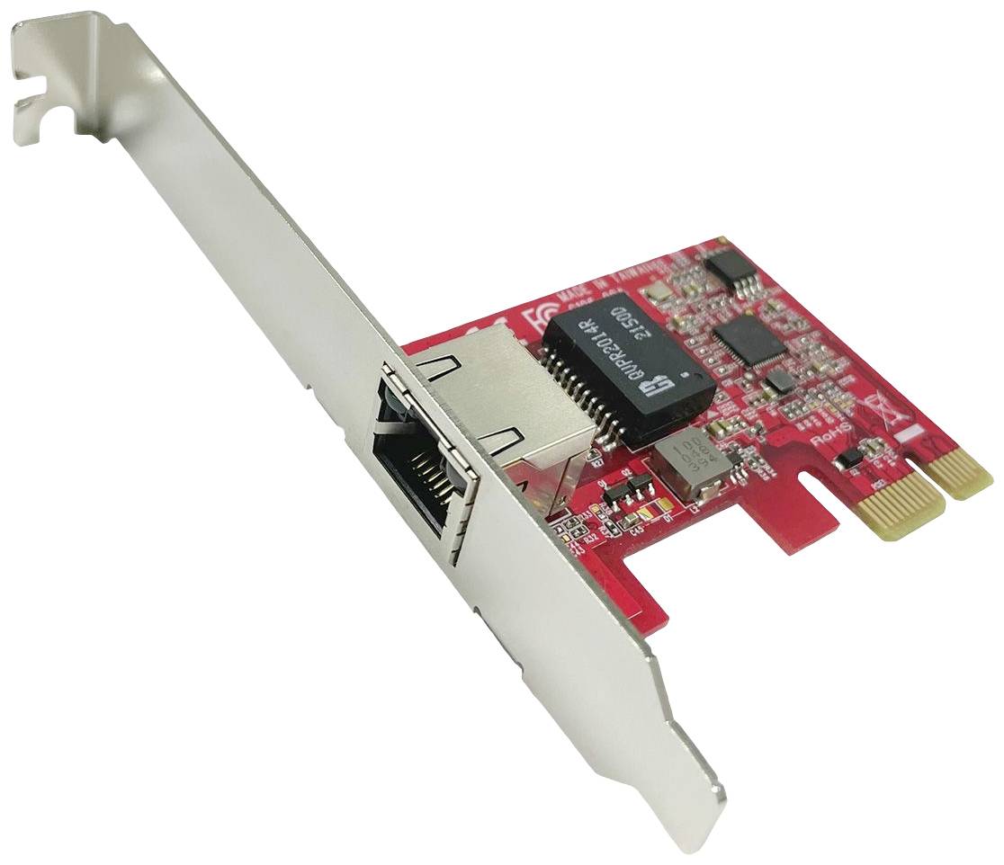 ROLINE 2.5 Gigabit Ethernet Low Profile PCIe-adapter