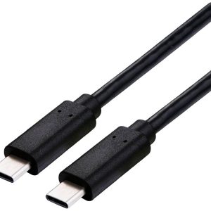 VALUE USB4 Gen2x2 Kabel, C-C, M/M, 4K UHD-1, 20Gbit/s, 100W, zwart, 2 m VALUE USB4 Gen2x2 Kabel, C-C, M/M, 4K UHD-1, 20Gbit/s, 100W, zwart, 2 m