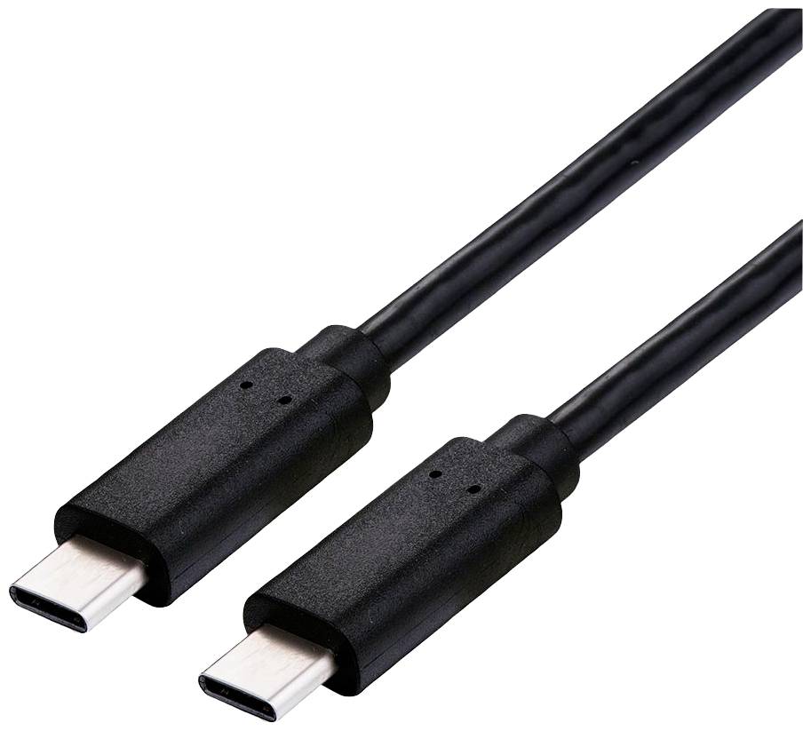 VALUE USB4 Gen2x2 Kabel, C-C, M/M, 4K UHD-1, 20Gbit/s, 100W, zwart, 2 m
