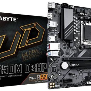 Gigabyte B650M D3HP Moederbord Socket AMD AM5 Vormfactor Micro-ATX Moederbord chipset AMD® B650 Gigabyte B650M D3HP Moederbord Socket AMD AM5 Vormfactor Micro-ATX Moederbord chipset AMD® B650