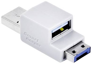 Smartkeeper LK03DB USB-kabelslot Donkerblauw Zonder sleutel