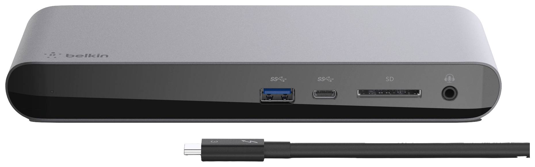 Belkin F4U097vf USB-C dockingstation Geschikt voor merk (dockingstation): Universeel Geïntegreerde kaartlezer, USB-C Pow
