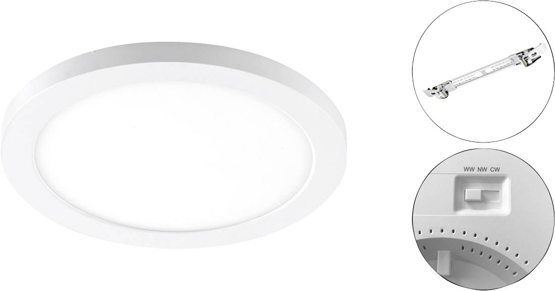 EVN LPRV170125 LPRV170125 LED-plafondlamp