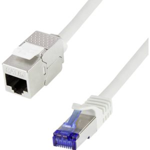 LogiLink CC5052S RJ45 Netwerkkabel, patchkabel CAT 6A S/FTP 2.00 m Grijs Snagless 1 stuk(s) LogiLink CC5052S RJ45 Netwerkkabel, patchkabel CAT 6A S/FTP 2.00 m Grijs Snagless 1 stuk(s)