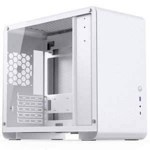 Jonsbo Jonsbo U4 Mini Micro-ATX-Gehäuse, Tempered Glass – weiß Micro-tower Behuizing, Gaming-behuizing, PC-behuizing Wit Jonsbo Jonsbo U4 Mini Micro-ATX-Gehäuse, Tempered Glass – weiß Micro-tower Behuizing, Gaming-behuizing, PC-behuizing Wit