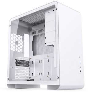Jonsbo Jonsbo U4 Pro Midi-Tower, Tempered Glass – weiß Midi-tower Behuizing, Gaming-behuizing, PC-behuizing Wit Jonsbo Jonsbo U4 Pro Midi-Tower, Tempered Glass – weiß Midi-tower Behuizing, Gaming-behuizing, PC-behuizing Wit