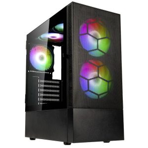 Kolink Kolink Observatory MX Mesh ARGB Midi Tower Case – Black Midi-tower PC-behuizing, Behuizing, Gaming-behuizing Zwar Kolink Kolink Observatory MX Mesh ARGB Midi Tower Case – Black Midi-tower PC-behuizing, Behuizing, Gaming-behuizing Zwar