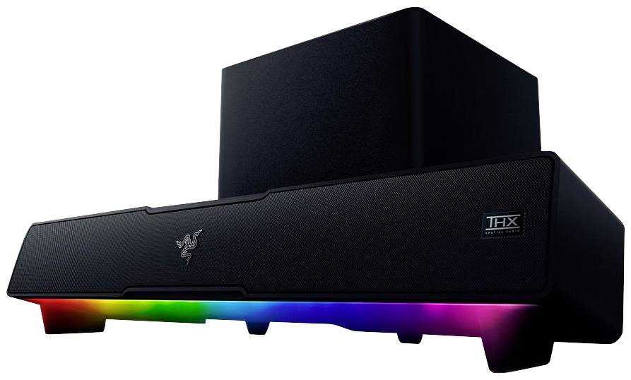 RAZER Leviathan V2 PC-luidsprekers Bluetooth Zwart