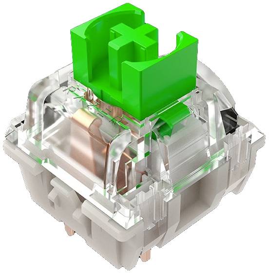 RAZER Mechanical Switches Pack Green Keyboard Switch Groen, Transparant