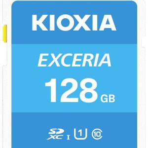 Kioxia EXCERIA SDXC-kaart 128 GB UHS-I Röntgenbestendig, Temperatuurbestendig Kioxia EXCERIA SDXC-kaart 128 GB UHS-I Röntgenbestendig, Temperatuurbestendig