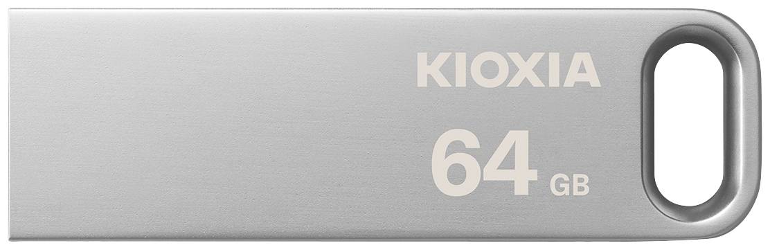 Kioxia TransMemory U366 USB-stick 64 GB Zilver LU366S064GG4 USB-A 3.2 Gen 1