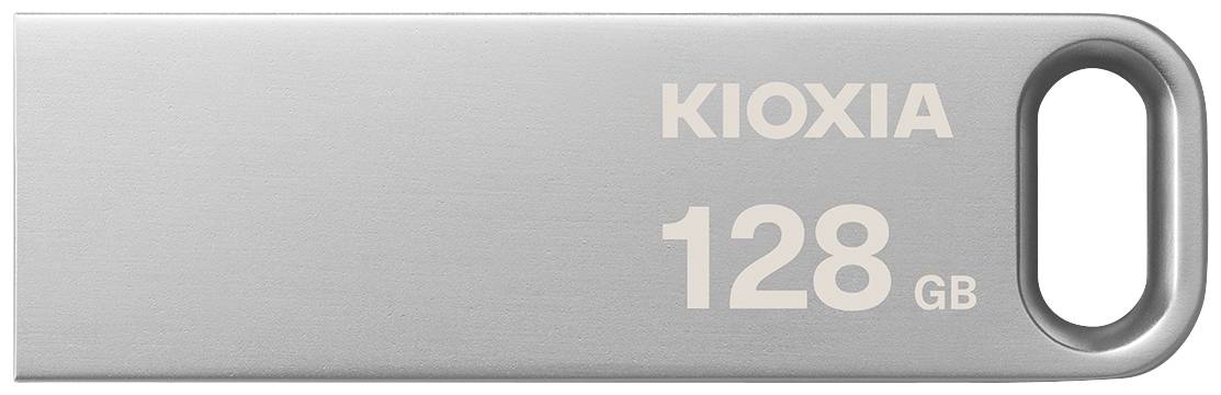 Kioxia TransMemory U366 USB-stick 128 GB Zilver LU366S128GG4 USB-A 3.2 Gen 1