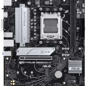 Asus PRIME B650M-K Moederbord Socket AMD AM5 Vormfactor Micro-ATX Moederbord chipset AMD® B650
