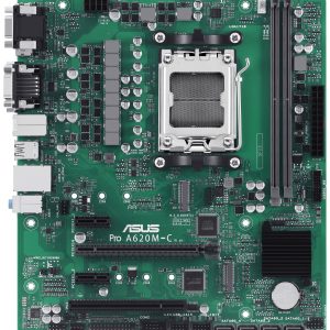 Asus PRO A620M-C-CSM Moederbord Socket AMD AM5 Vormfactor Micro-ATX Moederbord chipset AMD® B650