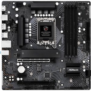 ASRock B760M PG Lightning/D4 Moederbord Socket Intel LGA 1700 Vormfactor Micro-ATX Moederbord chipset Intel® B760