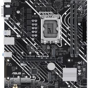 Asus PRIME H610M-E-CSM Moederbord Socket Intel LGA 1700 Vormfactor Micro-ATX Moederbord chipset Intel® H610