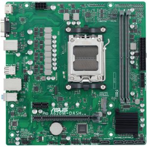 Asus PRO A620M-DASH-CSM Moederbord Socket AMD AM5 Vormfactor Micro-ATX Moederbord chipset AMD® A620