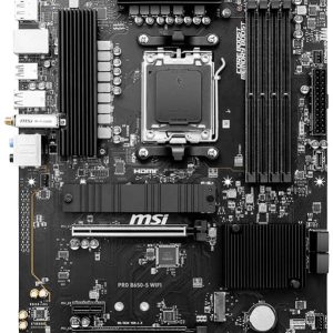 MSI PRO B650-S Wifi Moederbord Socket AMD AM5 Vormfactor ATX MSI PRO B650-S Wifi Moederbord Socket AMD AM5 Vormfactor ATX