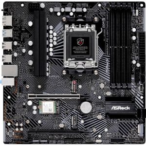 ASRock B650M PG Lightning WiFi Moederbord Socket AMD AM5 Vormfactor Micro-ATX Moederbord chipset AMD® B650