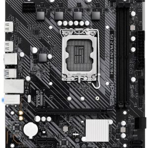 ASRock H610M-H2/M.2 D5 Moederbord Socket Intel LGA 1700 Vormfactor Micro-ATX Moederbord chipset Intel® H610 ASRock H610M-H2/M.2 D5 Moederbord Socket Intel LGA 1700 Vormfactor Micro-ATX Moederbord chipset Intel® H610