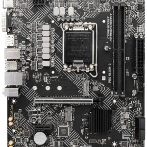 MSI PRO H610M-G Moederbord Socket Intel LGA 1700 Vormfactor Micro-ATX Moederbord chipset Intel® H610 MSI PRO H610M-G Moederbord Socket Intel LGA 1700 Vormfactor Micro-ATX Moederbord chipset Intel® H610