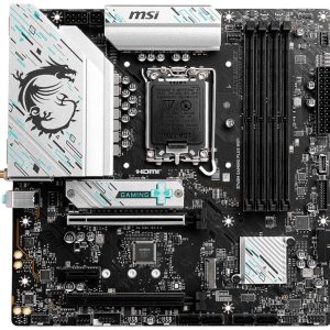 MSI B760M Gaming Plus Wifi Moederbord Socket Intel LGA 1700 Vormfactor Micro-ATX Moederbord chipset Intel® B760