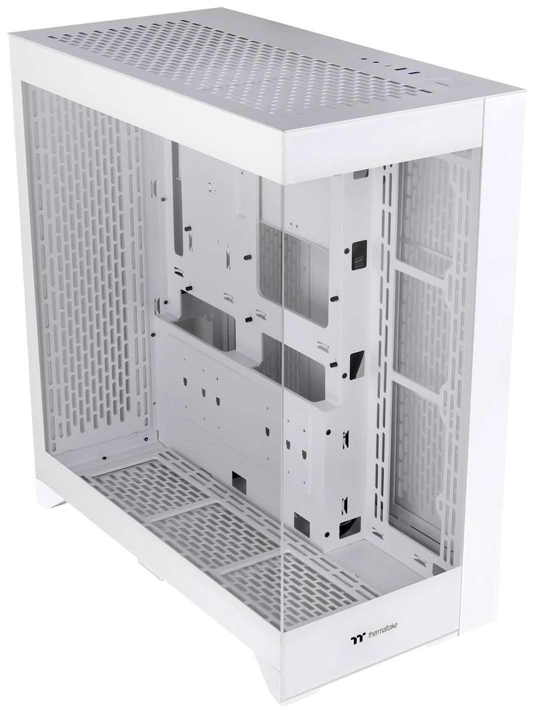 Thermaltake CTE E600 MX Midi-tower Gaming-behuizing Wit Zijvenster