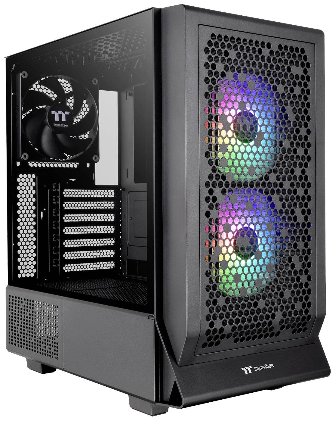 Thermaltake Ceres 330 TG Midi-tower Gaming-behuizing Zwart Zijvenster