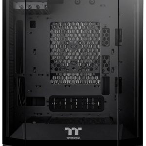 Thermaltake The Tower 300 Micro-tower Gaming-behuizing Zwart 2 voorgeïnstalleerde ventilators, Zijvenster