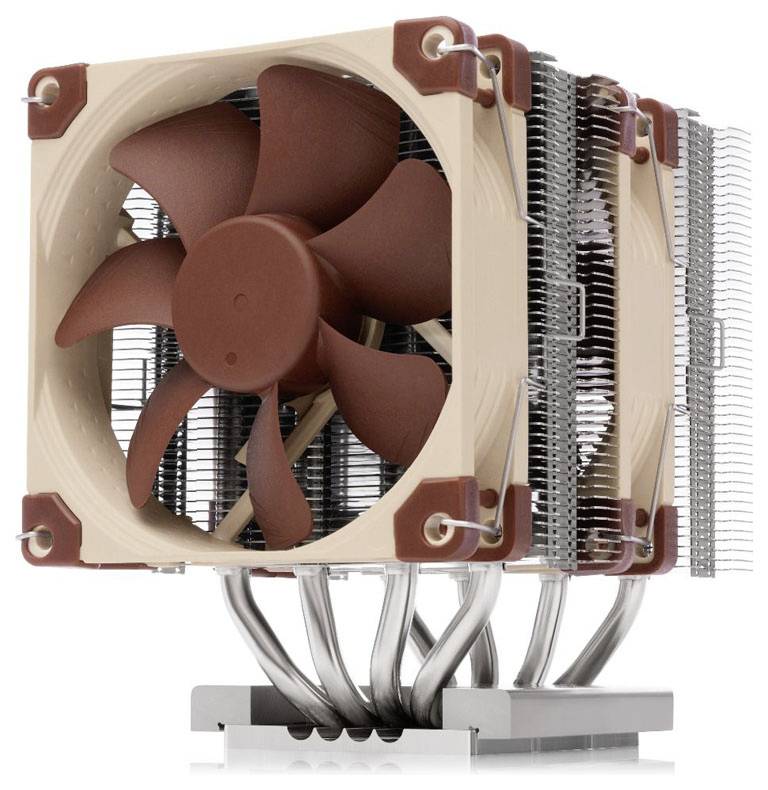 Noctua NH-D9 TR5-SP6 CPU-koellichaam met ventilator