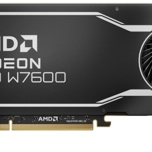 AMD AMD Radeon Pro W7600 Videokaart 8 GB GDDR6-RAM PCIe x16 DisplayPort AMD AMD Radeon Pro W7600 Videokaart 8 GB GDDR6-RAM PCIe x16 DisplayPort