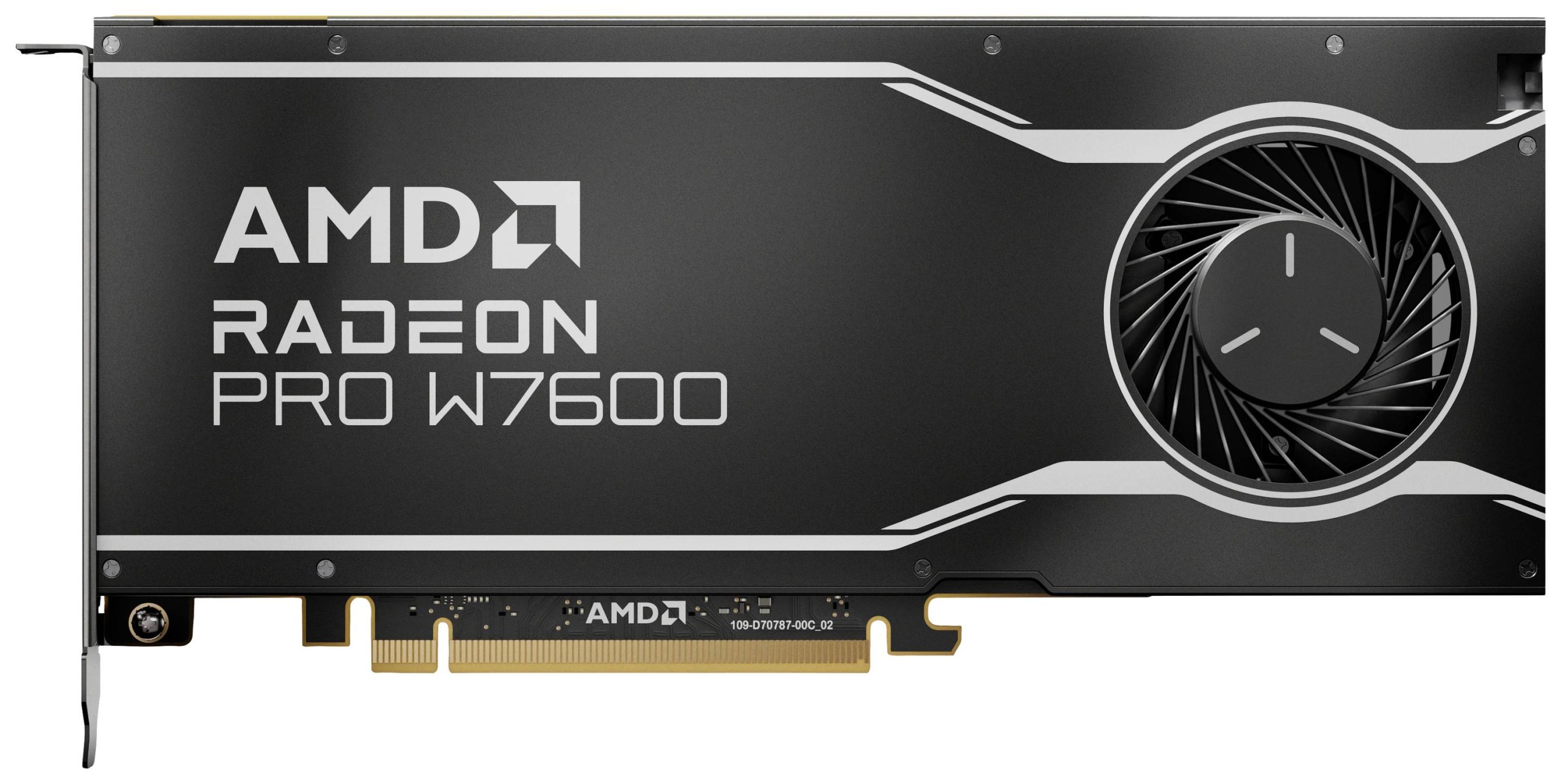 AMD AMD Radeon Pro W7600 Videokaart 8 GB GDDR6-RAM PCIe x16 DisplayPort