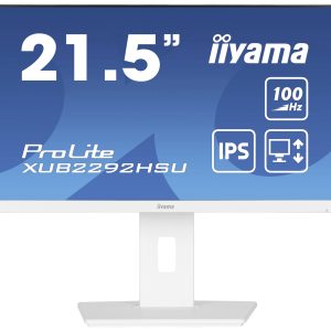 Iiyama ProLite XUB2292HSU-W6 LED-monitor Energielabel E (A – G) 54.6 cm (21.5 inch) 1920 x 1080 Pixel 16:9 0.4 ms HDMI, Iiyama ProLite XUB2292HSU-W6 LED-monitor Energielabel E (A – G) 54.6 cm (21.5 inch) 1920 x 1080 Pixel 16:9 0.4 ms HDMI,