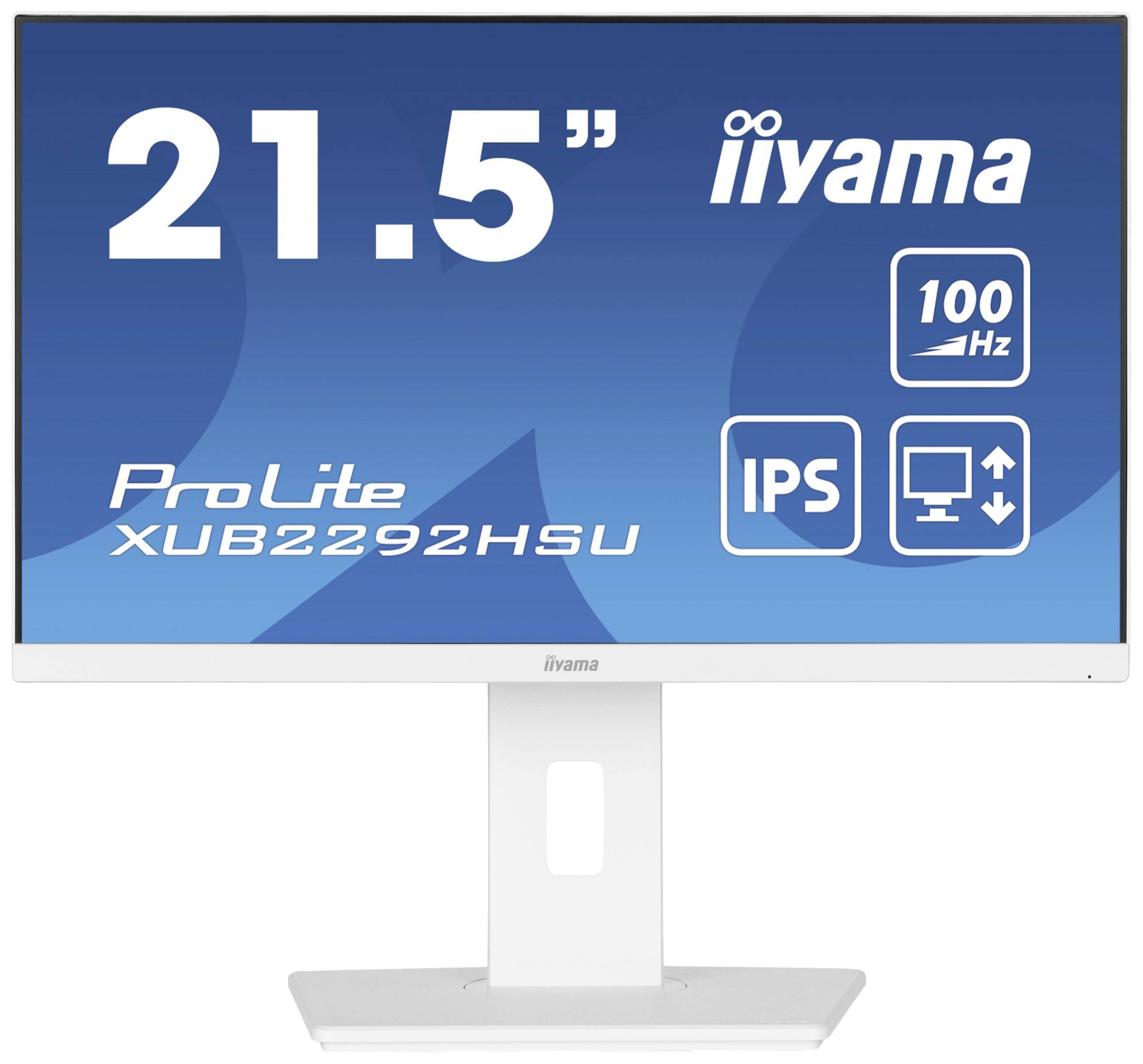 Iiyama ProLite XUB2292HSU-W6 LED-monitor Energielabel E (A - G) 54.6 cm (21.5 inch) 1920 x 1080 Pixel 16:9 0.4 ms HDMI,
