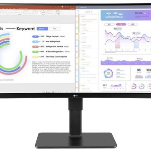 LG Electronics 34BQ77QC-B UltraWide™ LED-monitor Energielabel G (A – G) 86.4 cm (34 inch) 3440 x 1440 Pixel 21:9 5 ms HD LG Electronics 34BQ77QC-B UltraWide™ LED-monitor Energielabel G (A – G) 86.4 cm (34 inch) 3440 x 1440 Pixel 21:9 5 ms HD