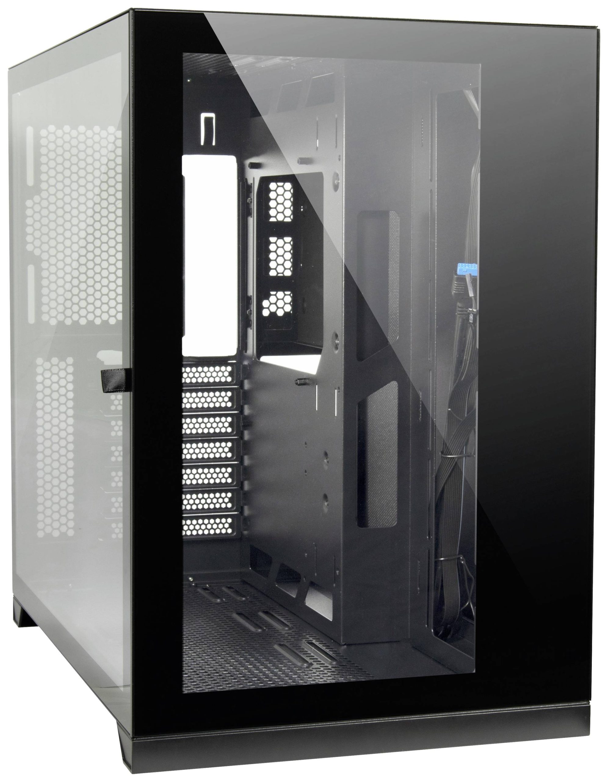 Inter-Tech C-703 Vision Midi-tower Gaming-behuizing Zwart