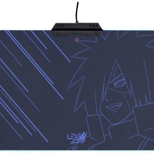 Lexip Naruto Shippuden Madara Destruction Gaming muismat Verlicht Zwart, Blauw Lexip Naruto Shippuden Madara Destruction Gaming muismat Verlicht Zwart, Blauw