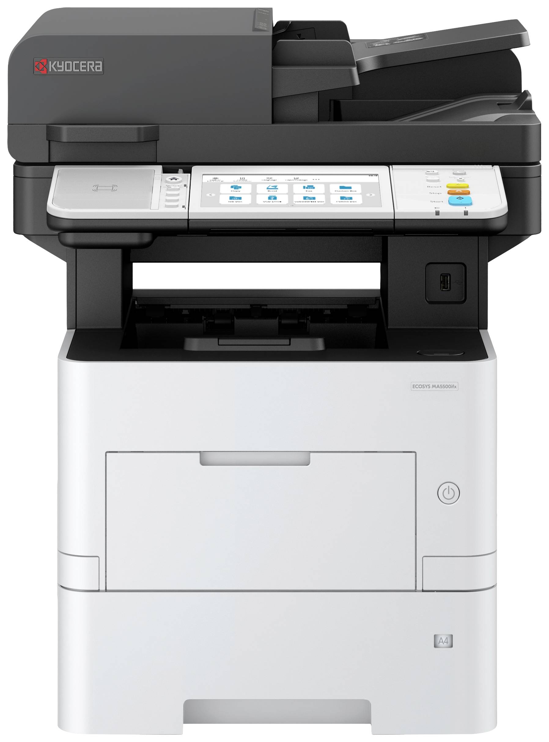 Kyocera ECOSYS MA 5500 ifx Plus Multifunctionele printer Laser, kleur Zwart/wit A4 Printen, scannen, kopiëren, faxen ADF