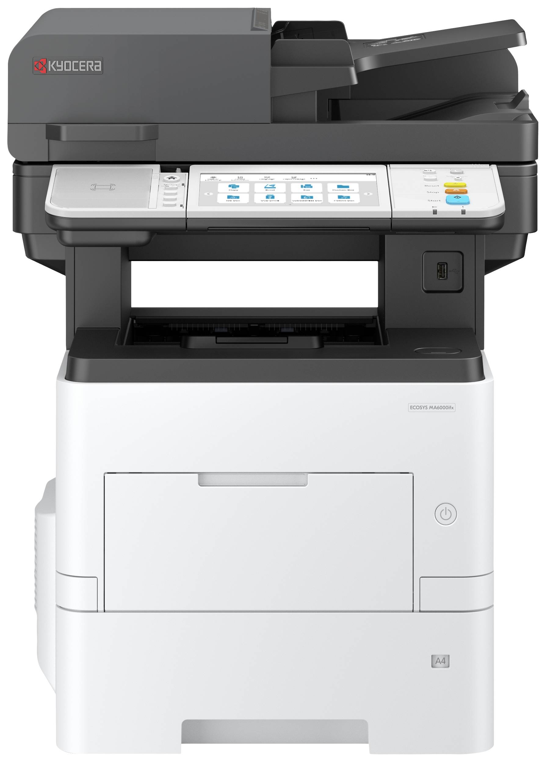 Kyocera ECOSYS MA 6000 ifx Plus Multifunctionele printer Laser, kleur Zwart/wit A4 Printen, scannen, kopiëren, faxen Dup