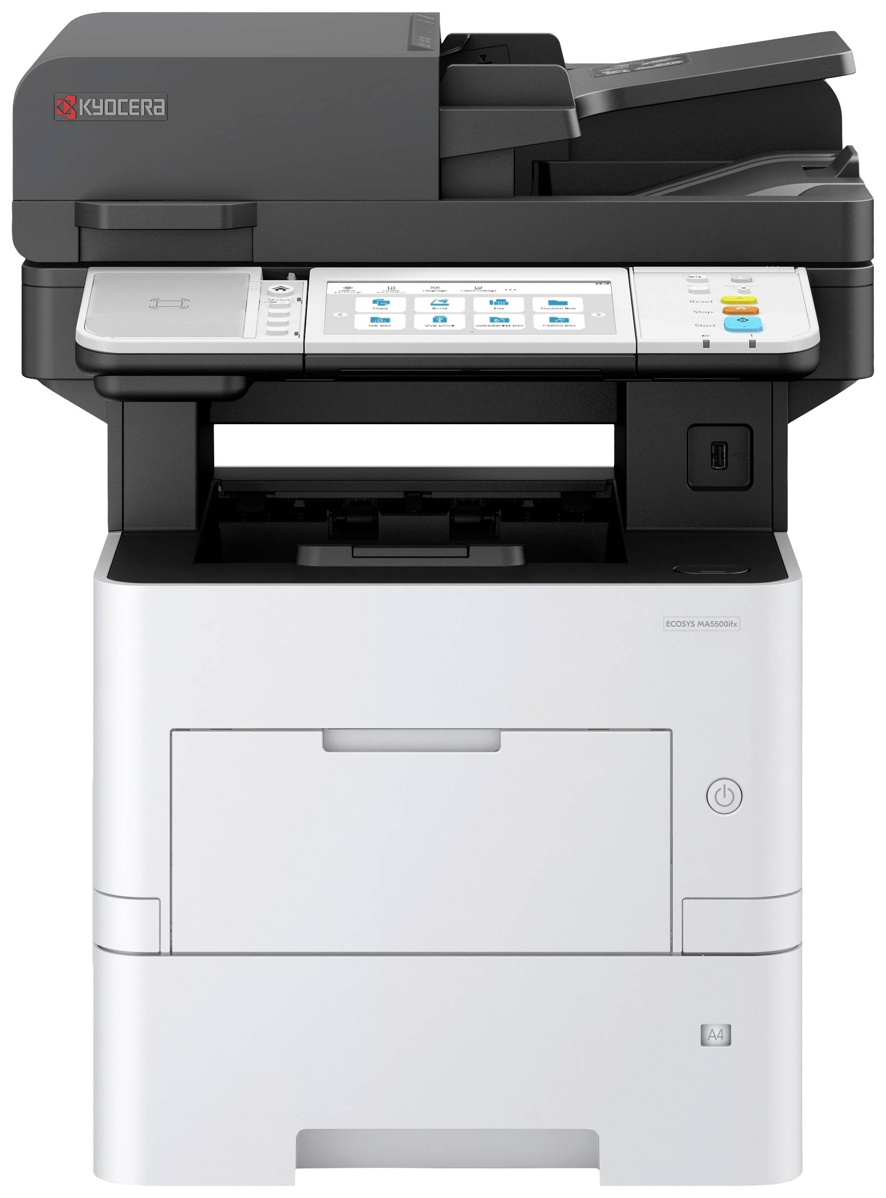 Kyocera ECOSYS MA 5500 ifx Multifunctionele printer Laser, kleur Zwart/wit A4 Printen, scannen, kopiëren, faxen ADF, Dup